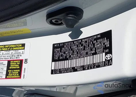 2017 Toyota Corolla Se из США, поврежденный, VIN 5YFBURHE5HP644354